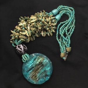 ⬇️ $20 Necklace turquoise color